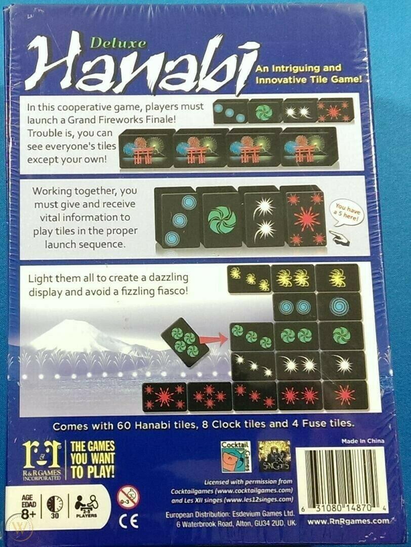 Hanabi: Deluxe Back 3d