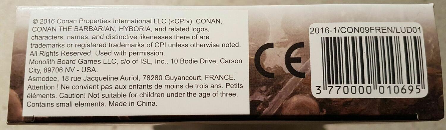 Conan: Les Hommes Noirs Bottom