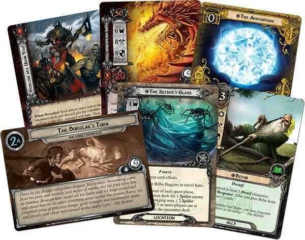 Le Seigneur des Anneaux: Le Jeu de Cartes - Le Hobbit - Au Seuil de la Porte Cartes