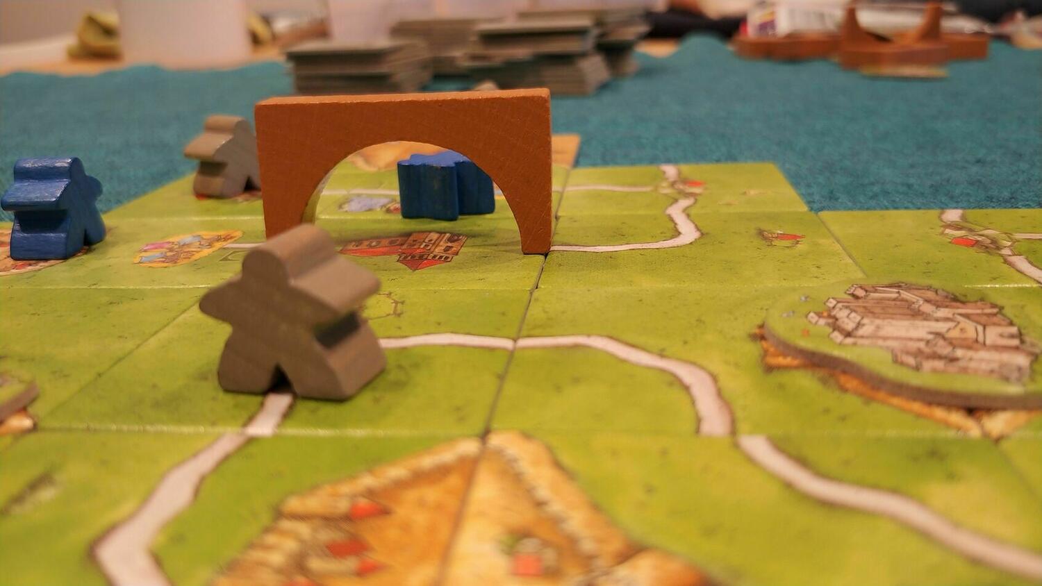 Carcassonne: Extension 8 - Bazars, Ponts et Forteresses Zoom