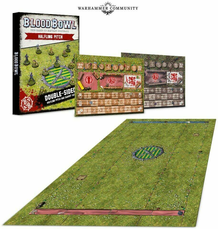 Blood Bowl: The Game of Fantasy Football - Halfling Pitch Eclate