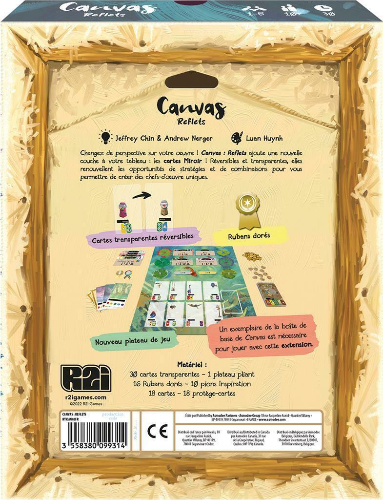 Canvas: Reflets Back