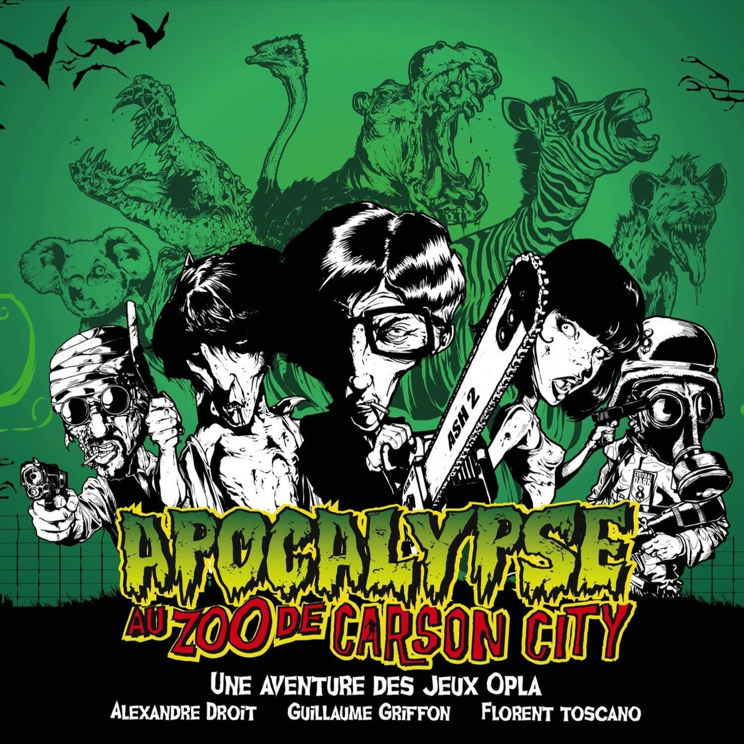 Apocalypse au Zoo de Carson City Cover