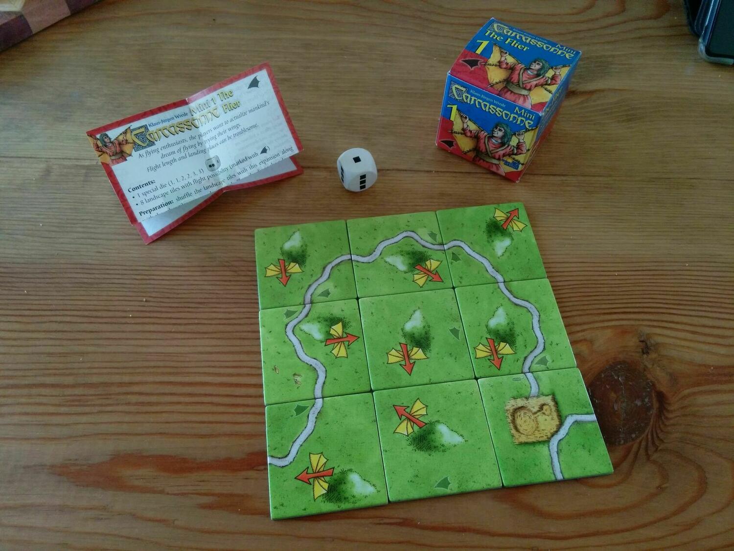 Carcassonne: Mini 1 - Les Aéronefs Eclate