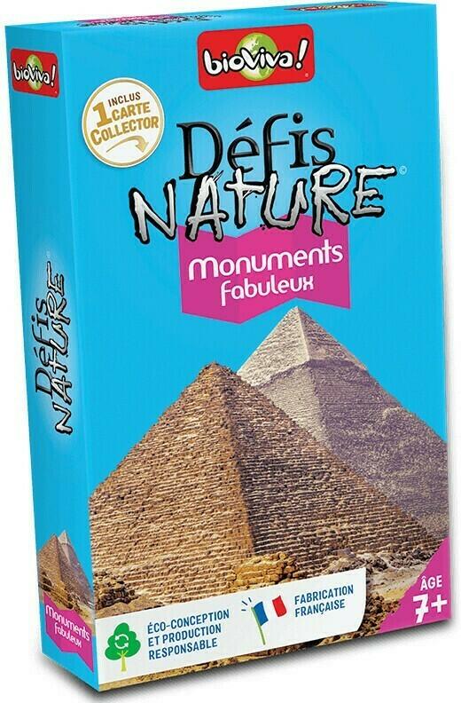 Défis Nature: Monuments Fabuleux Cover 3d
