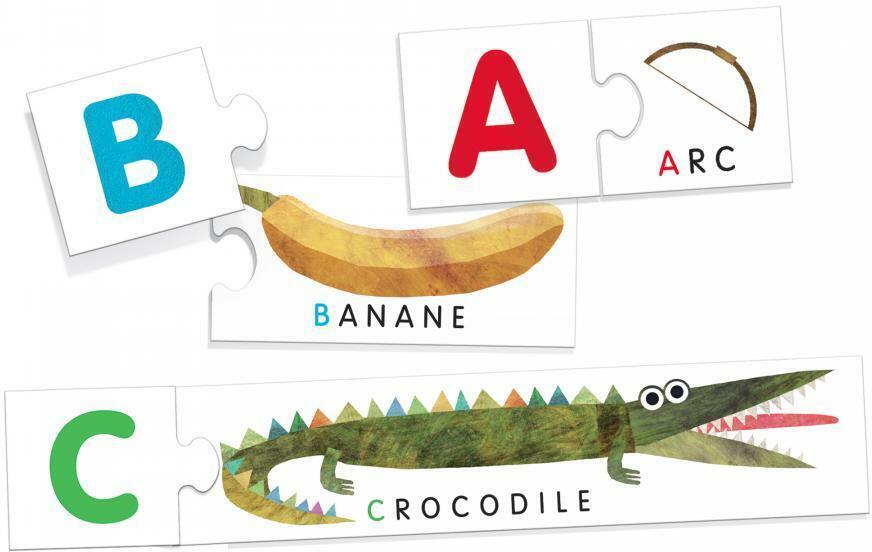 Alphabet Tactile: Montessori Eclate
