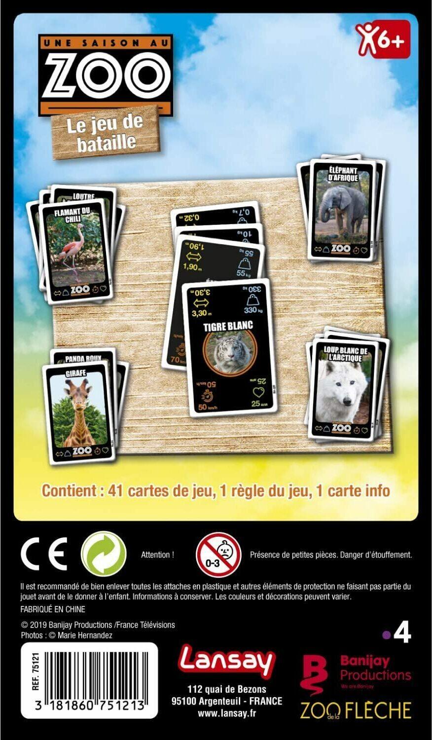 Une Saison au Zoo: Le Jeu de Bataille Back