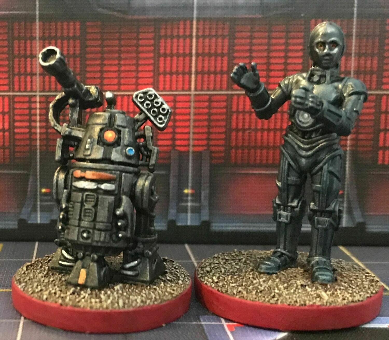 Star Wars: Assaut sur l'Empire - BT-1 et 0-0-0 Figurines