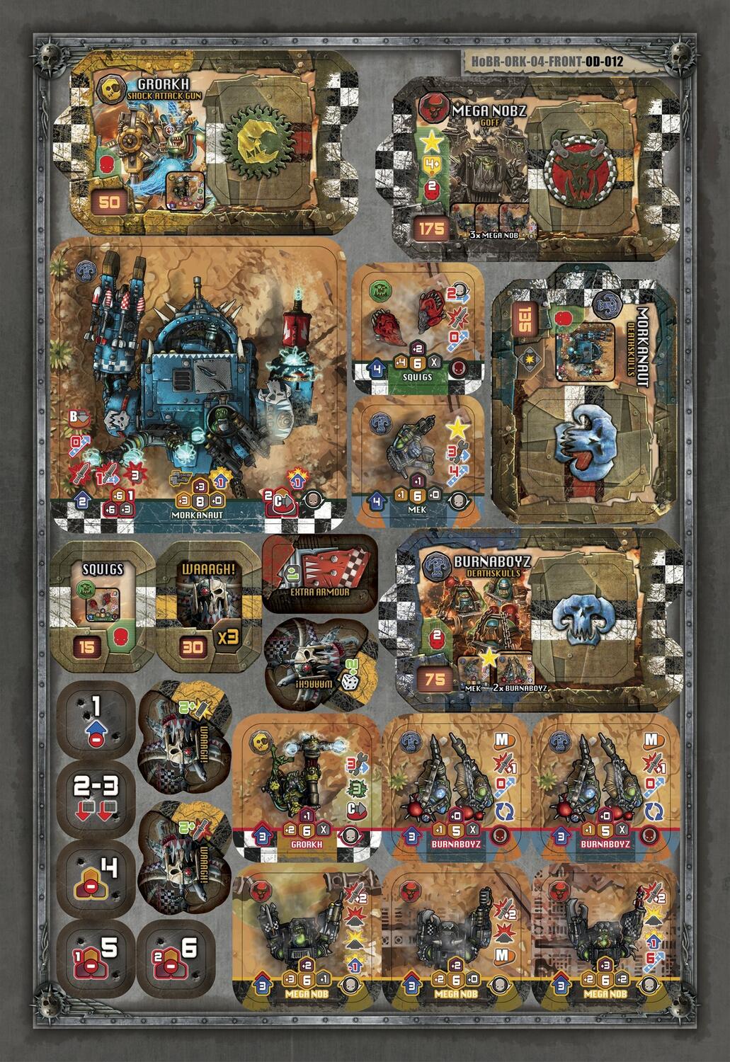 Warhammer 40,000: Heroes of Black Reach - Vanguard Squad & Freebooterz Tuiles