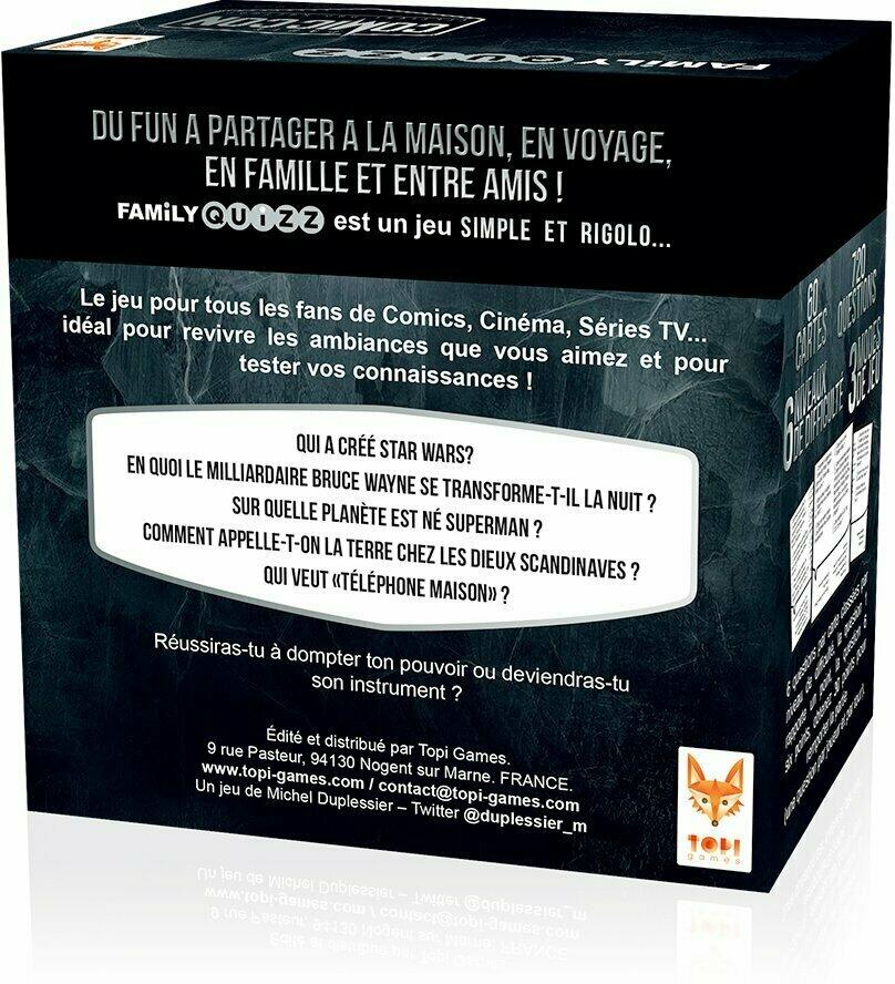 Family Quizz: Comic Con Back 3d