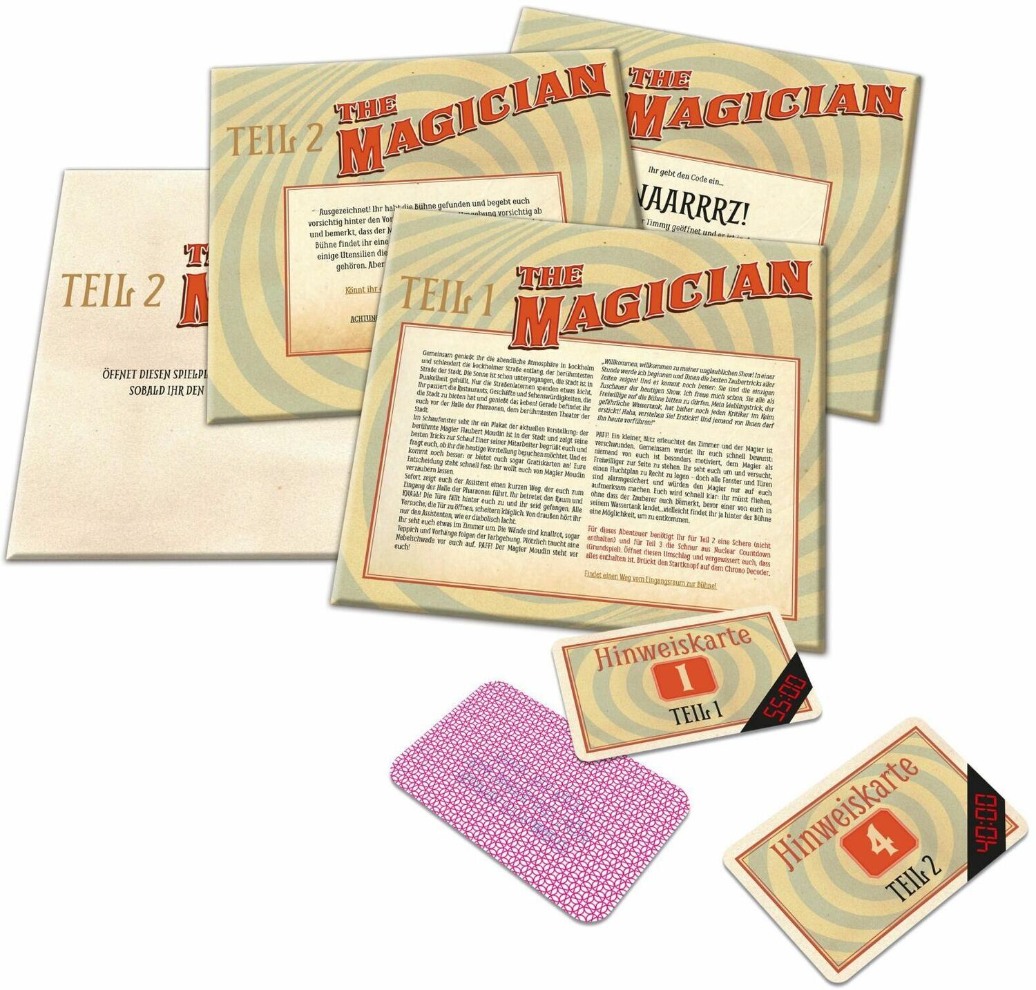 Escape Room: Le Jeu - Le Magicien Eclate