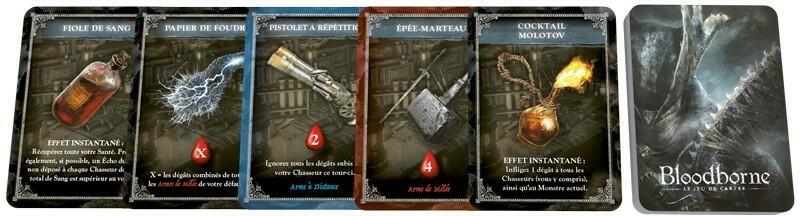 Bloodborne: Le Jeu de Cartes Cartes