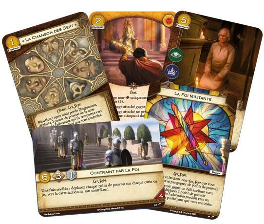 Le Trône de Fer: Le Jeu de Cartes - La Foi Militante Cartes