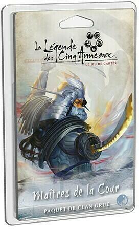 La Légende des Cinq Anneaux: Le Jeu de Cartes - Maîtres de la Cour Cover 3d