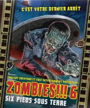 Zombies !!! 6 Six Pieds sous Terre Cover