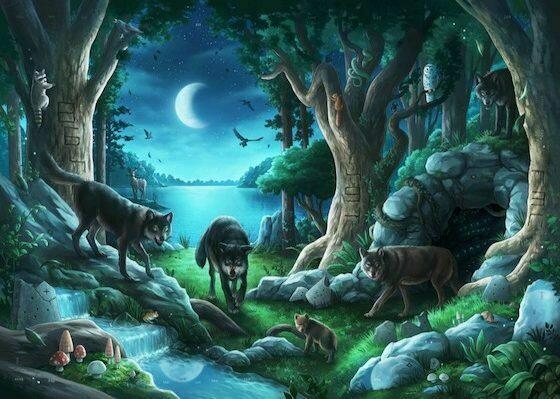 Escape Puzzle: Histoires de Loups Puzzle