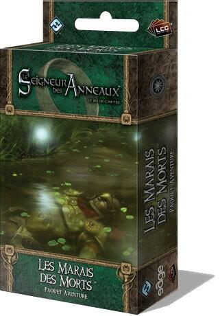 Le Seigneur des Anneaux: Le Jeu de Cartes - Les Marais des Morts Cover 3d