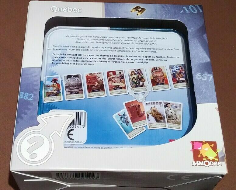 Timeline: Québec Back 3d