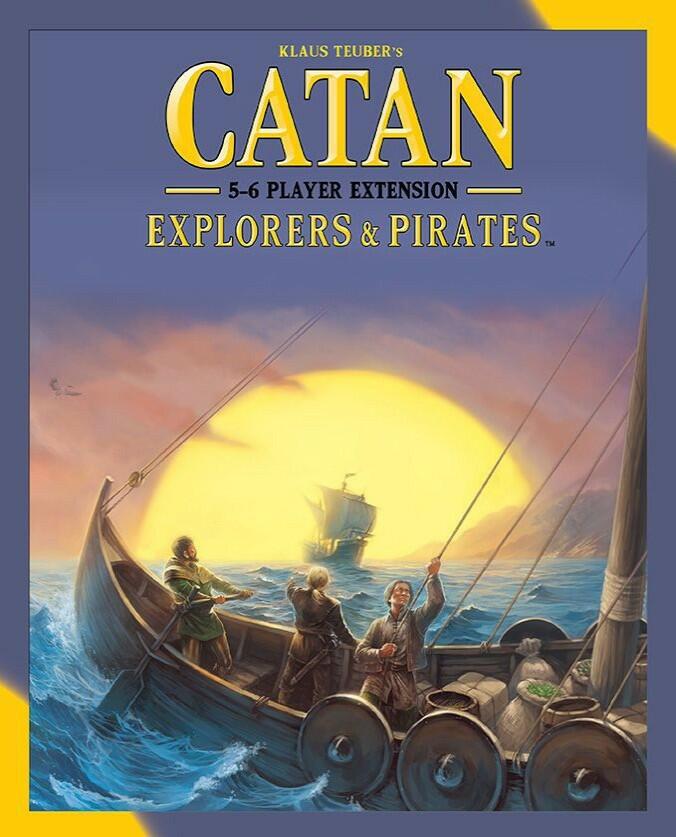 Catan: Explorers & Pirates - 5-6 Player 2015 Cover