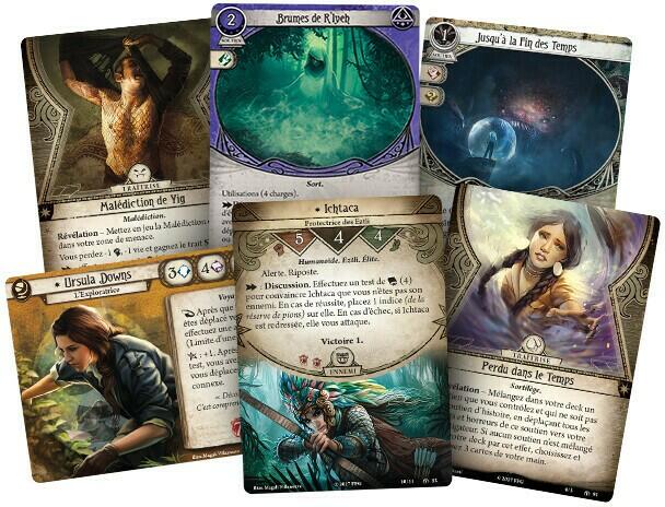 Horreur à Arkham: Le Jeu de Cartes - La Civilisation Oubliée Cartes