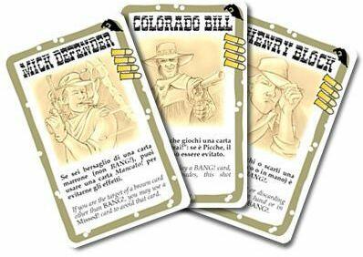 BANG ! The Valley of Shadows Cartes