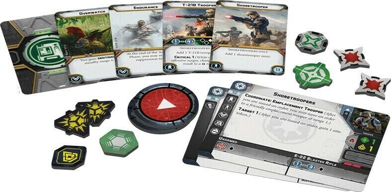 Star Wars: Légion - Shoretroopers Impériaux Eclate