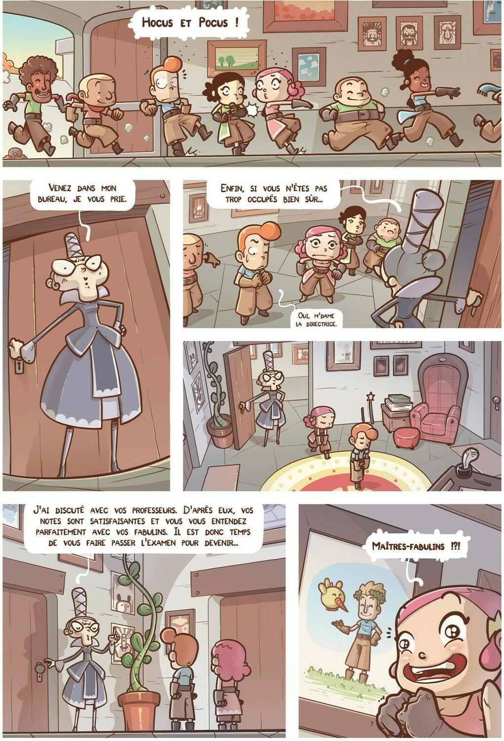 Hocus & Pocus: L'Épreuve des Fabulins - La BD Dont Vous Êtes le Héros ! Page