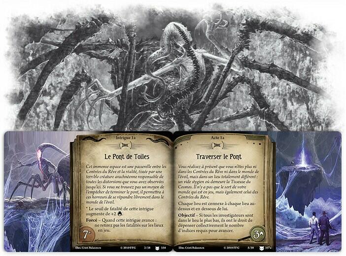 Horreur à Arkham: Le Jeu de Cartes - Tisseuse du Cosmos Artwork