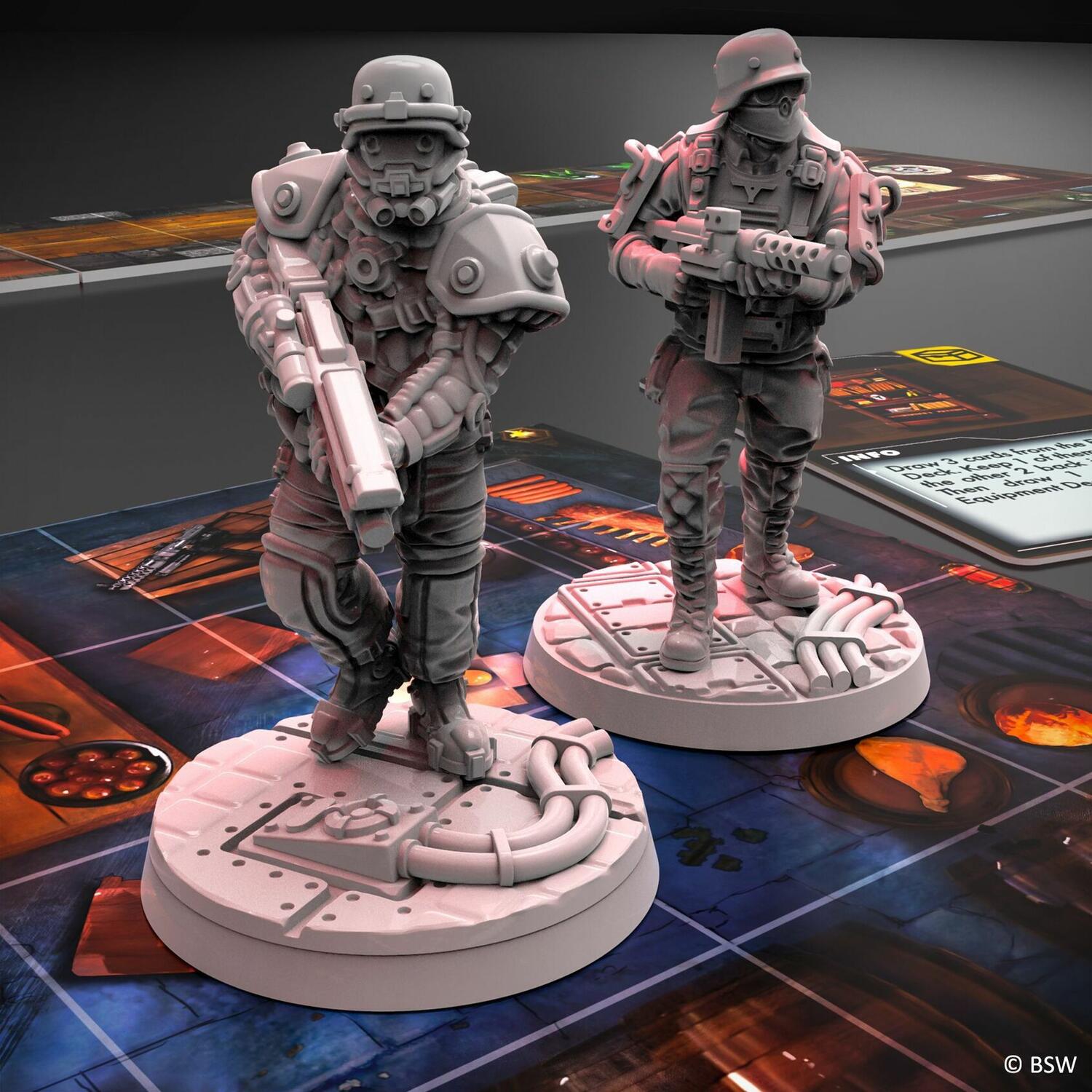 Wolfenstein: Le Jeu de Plateau Figurines