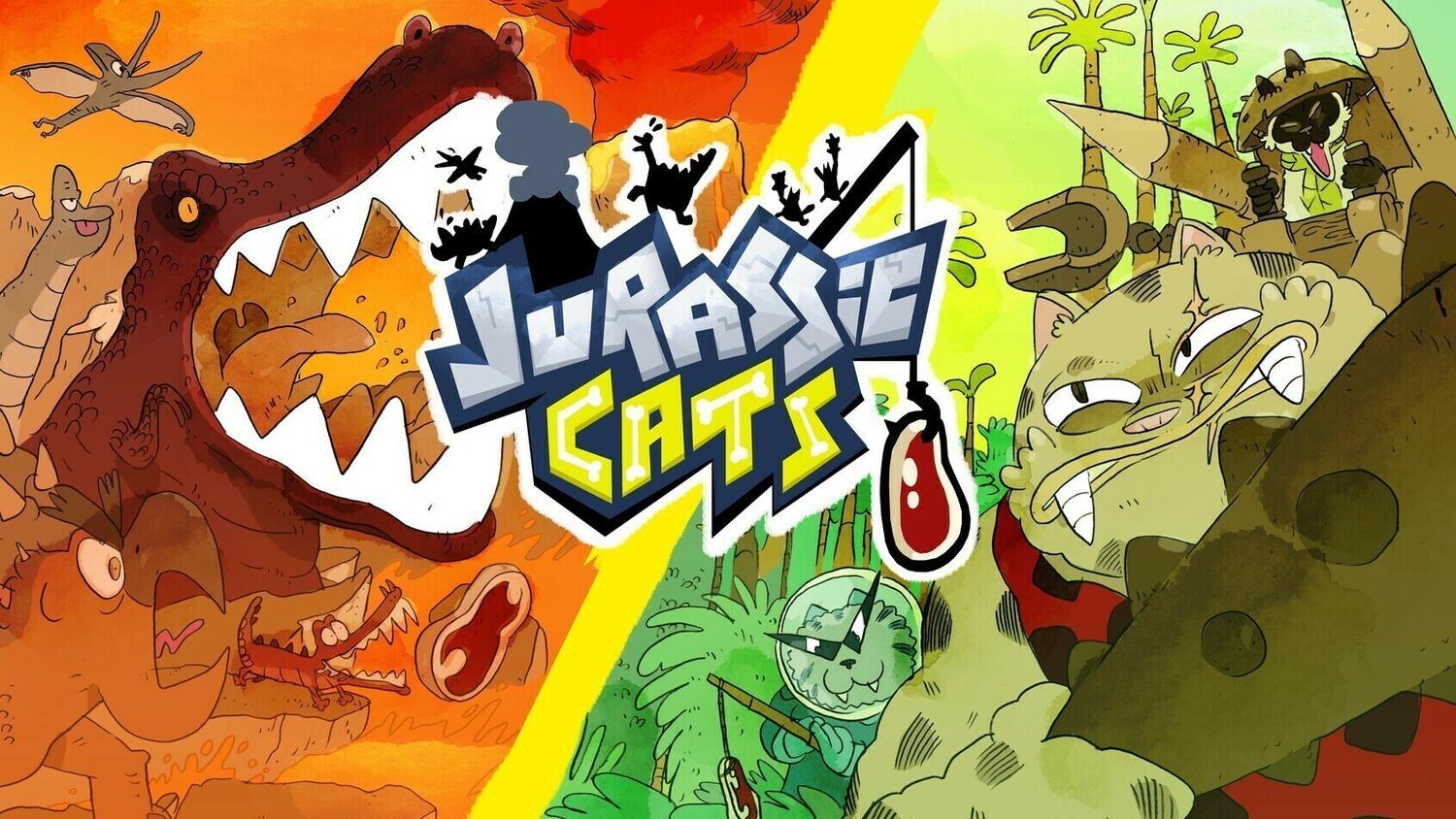 Jurassic Cats Artwork