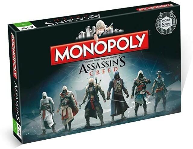 Monopoly: Assassins Creed Cover 3d