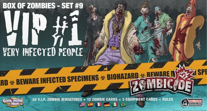 Zombicide: Box of Zombies Set #9 - VIP #1 - Very Infected People Cover