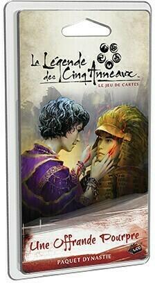 La Légende des Cinq Anneaux: Le Jeu de Cartes - Une Offrande Pourpre Cover 3d