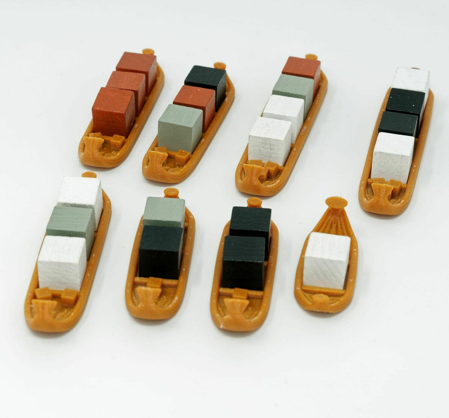 Imhotep: Les Bâtisseurs d'Egypte Bateaux