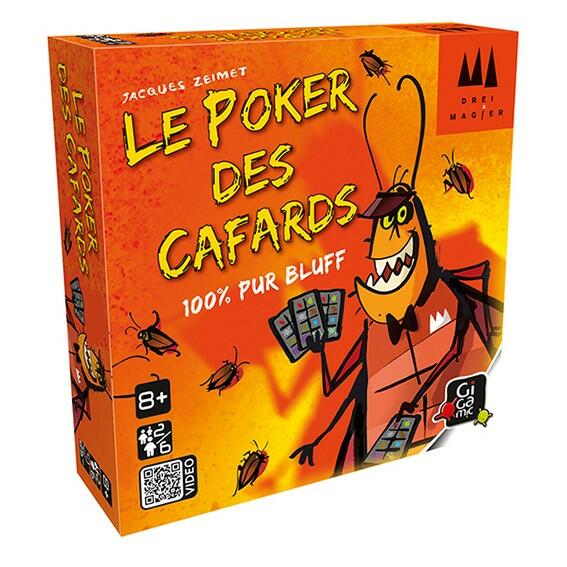 Le Poker des Cafards Cover 3d