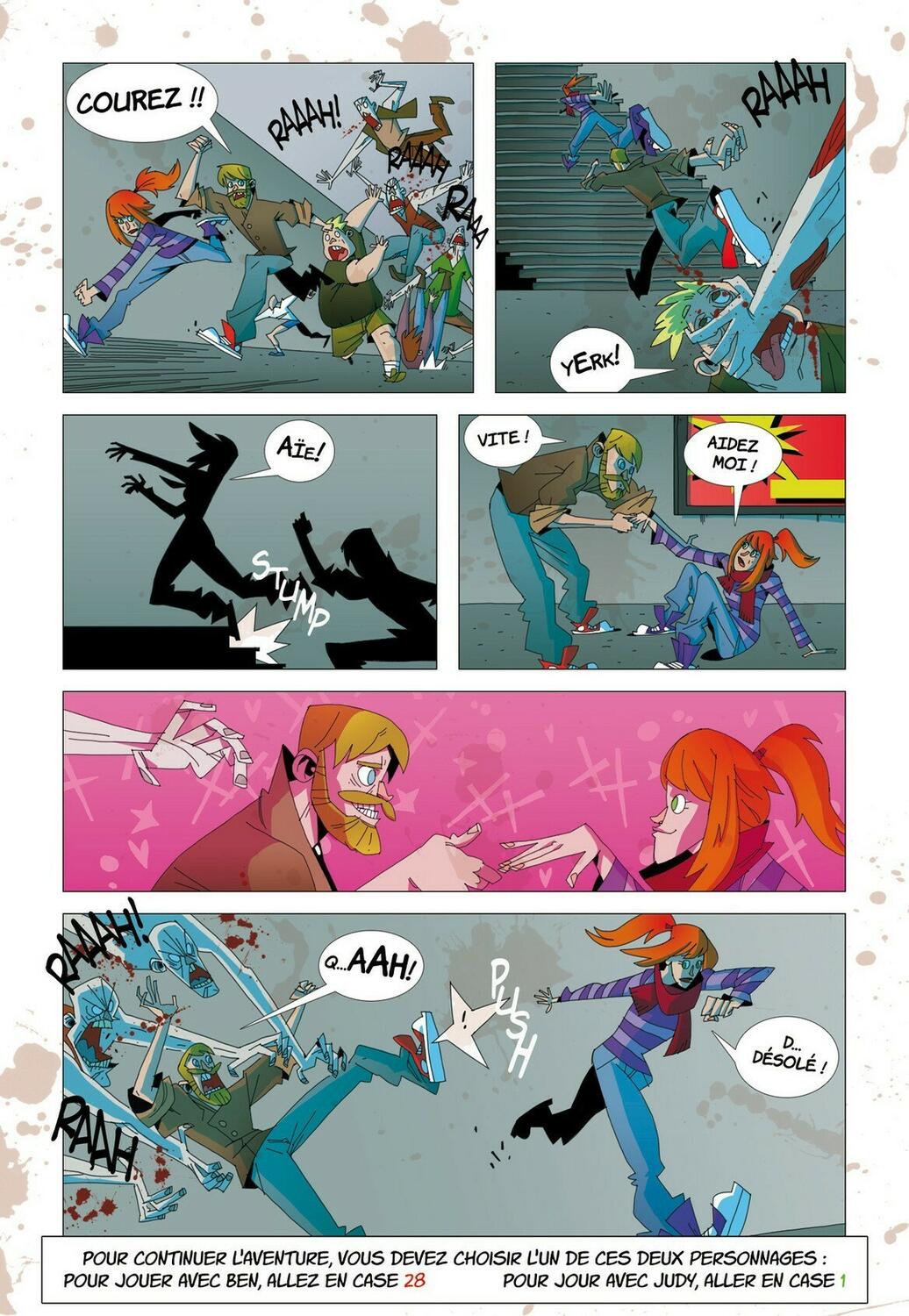 Zombie: La BD Dont Vous Êtes le Héros Page