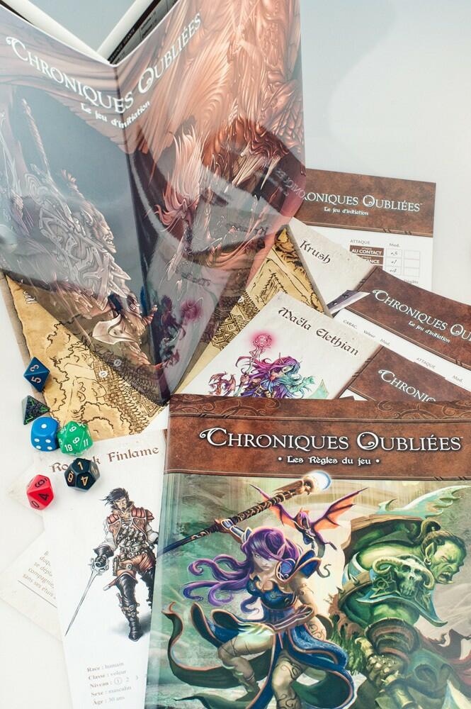 Chroniques Oubliées: Le Jeu d'Initiation Eclate