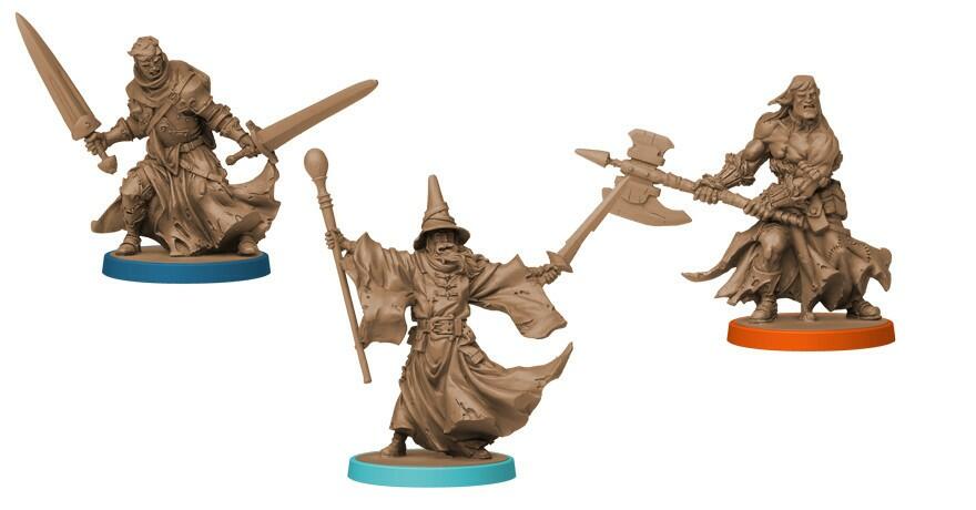 Massive Darkness Figurines