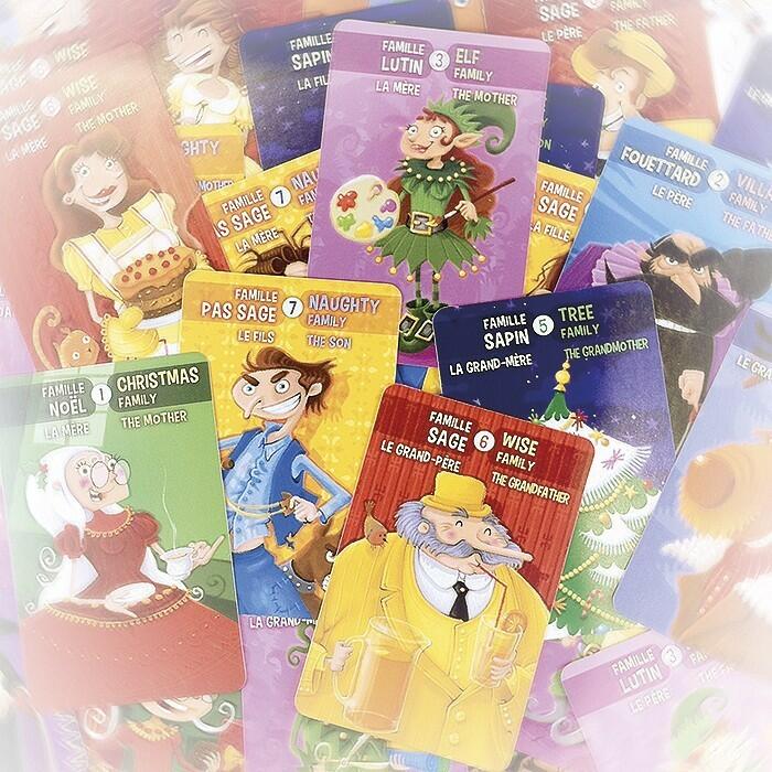 Jeu des 7 Familles: Noël Cartes