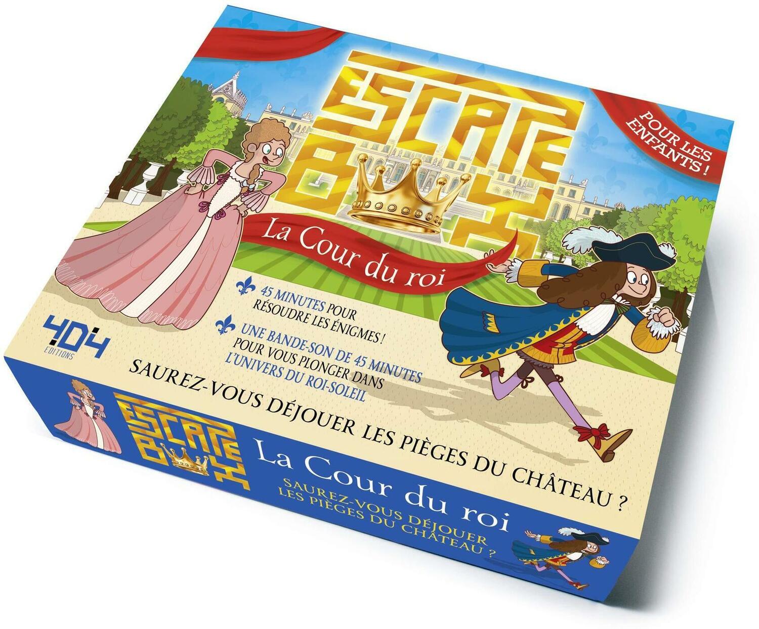 Escape Box: La Cour du Roi Cover 3d