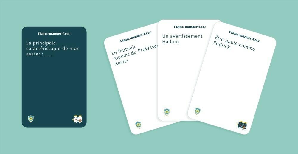 Blanc Manger Coco: La Geekerie Cartes