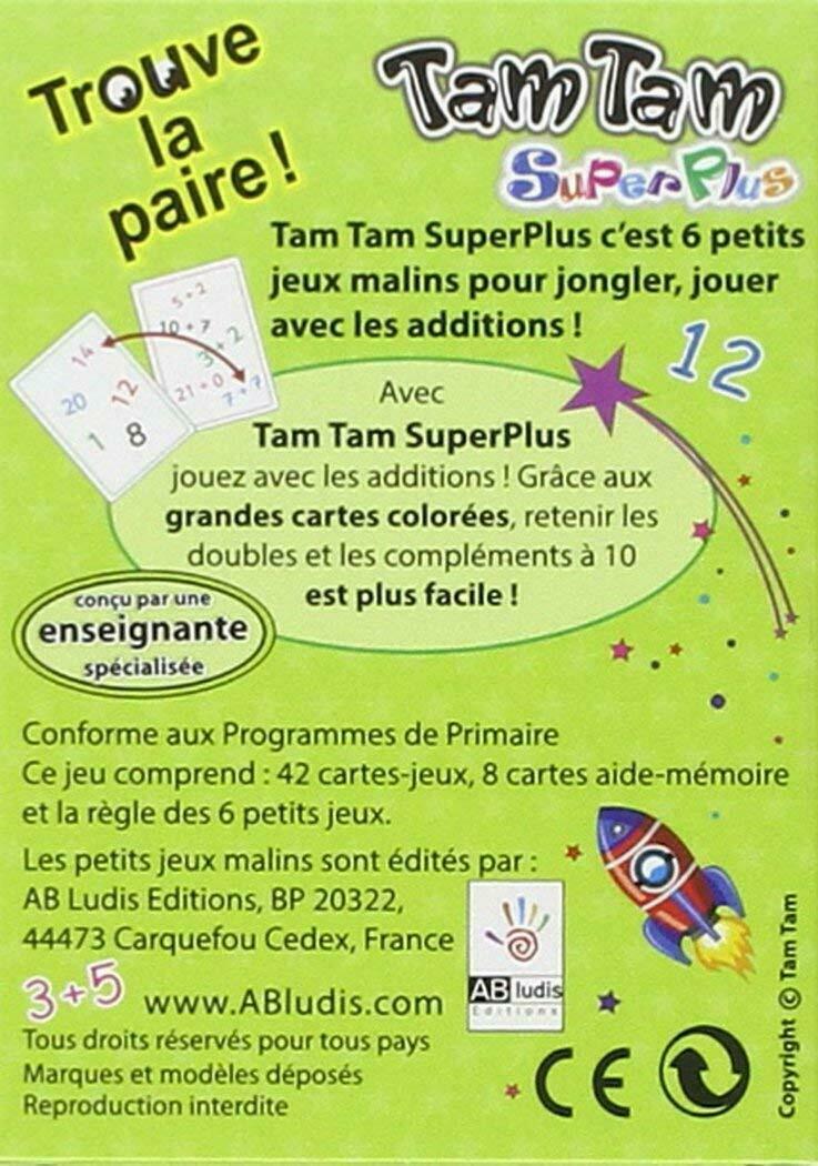 Tam Tam: SuperPlus - Les Tables d'Addition Back