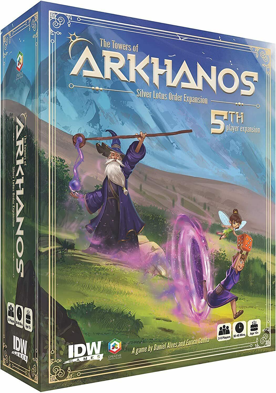 The Towers of Arkhanos: Silver Lotus Order Cover 3d