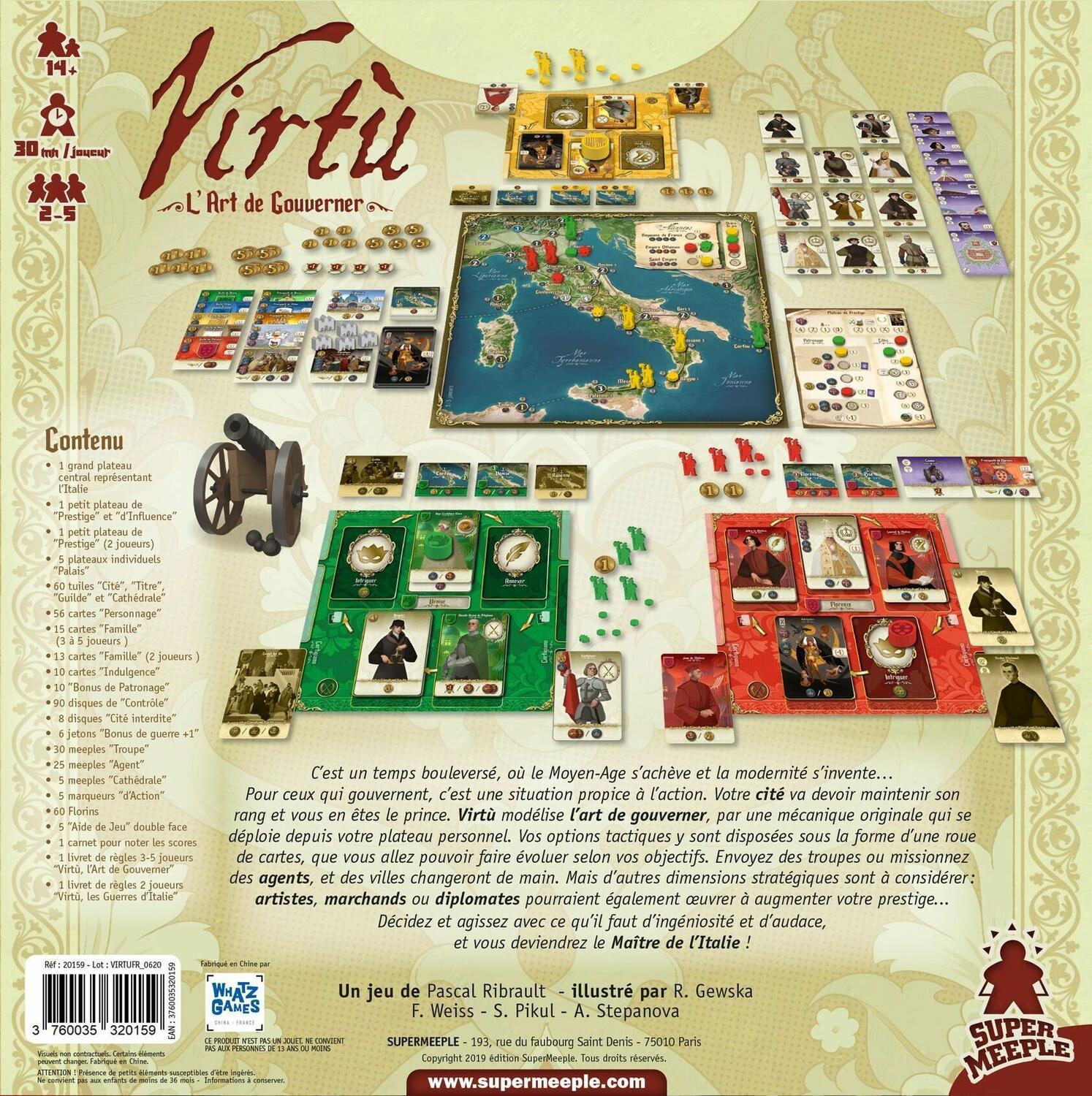 Virtù: L'Art de Gouverner Back