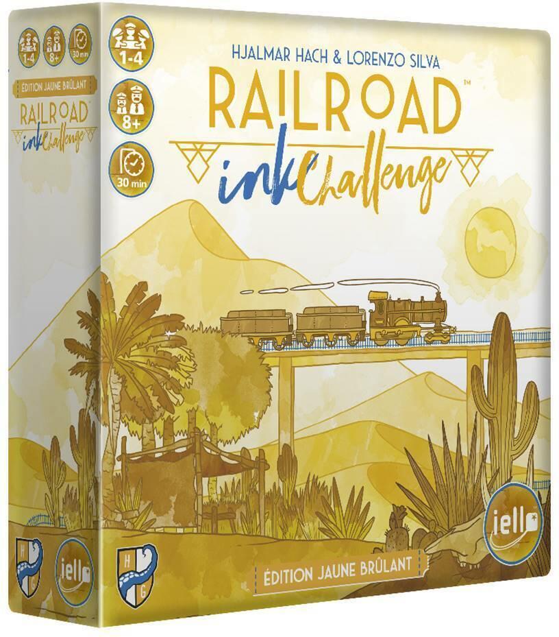 Railroad Ink: Challenge - Jaune Brûlant Cover 3d