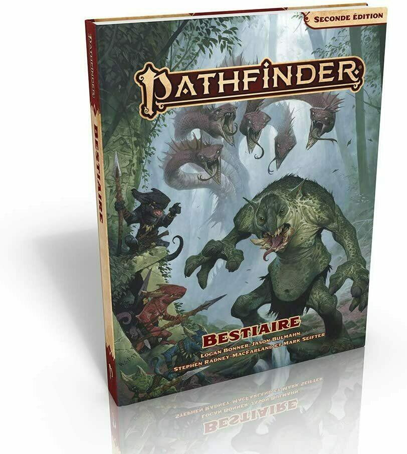 Pathfinder: Seconde Édition - Bestiaire Cover 3d