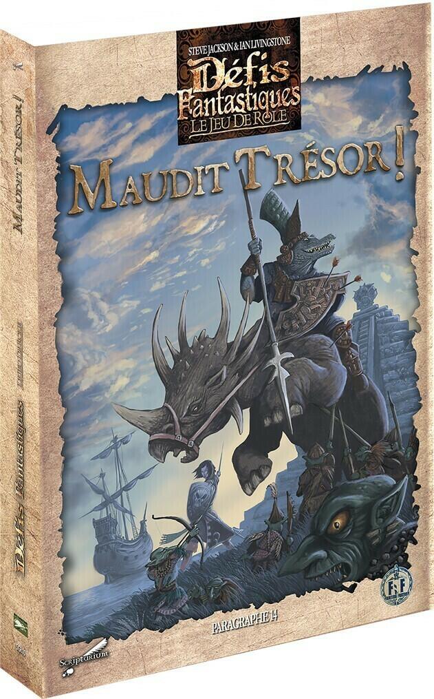 Défis Fantastiques: Le Jeu de Rôle - Maudit Trésor ! Cover 3d
