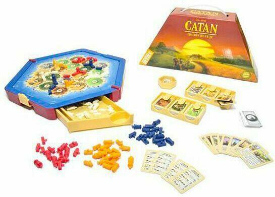Catan: Le Jeu de Base - Version de Voyage Eclate