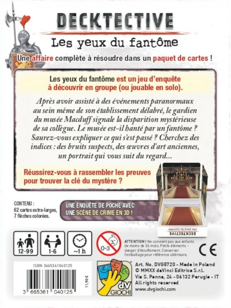 Decktective: Les Yeux du Fantôme Back