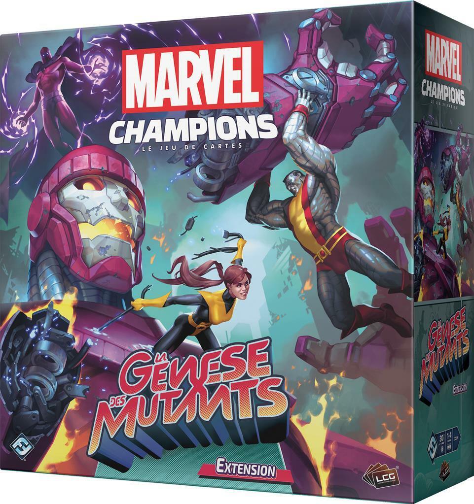 Marvel Champions: Le Jeu de Cartes - La Genèse des Mutants Cover 3d